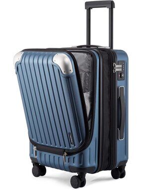 Expandable 20" Carry-On Luggage, Airline Approved Travel Suitcase, Lightweight